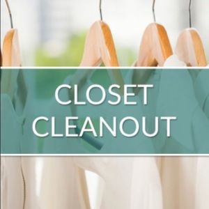 CLOSET CLEANOUT